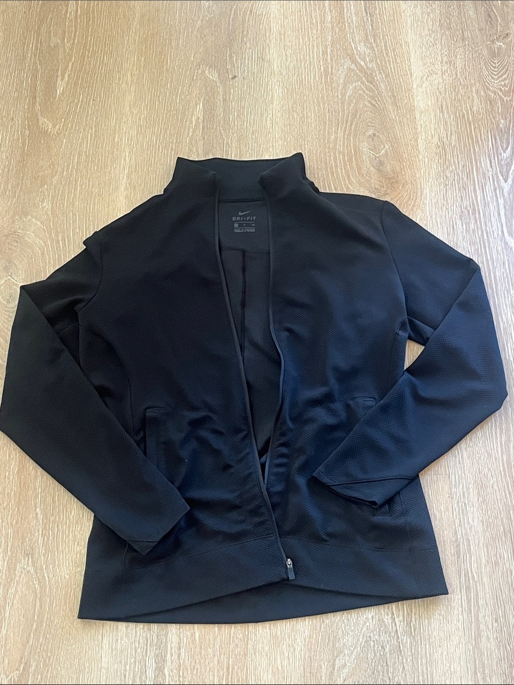 Nike Women's Black Open-Front Performance Blazer